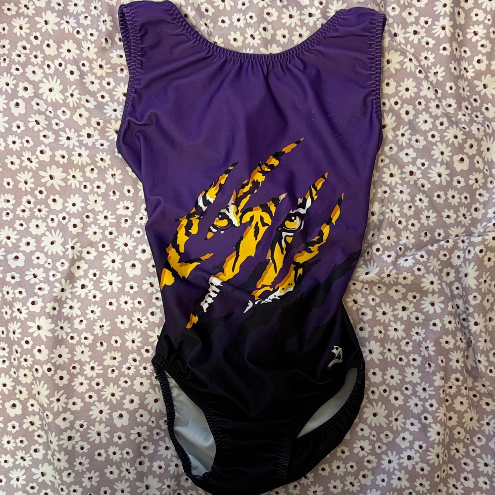 Foxy LSU Leotard